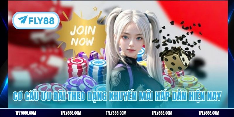 Cơ cấu ưu đãi theo dạng khuyến mãi hấp dẫn hiện nay